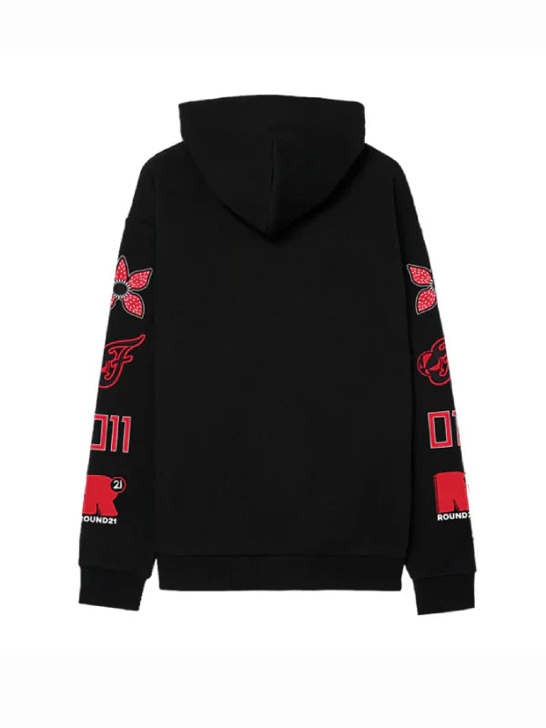 Indiana Fever WNBA x Round21 Stranger Things Parallel Hoodie - Recreated Inspired Edition