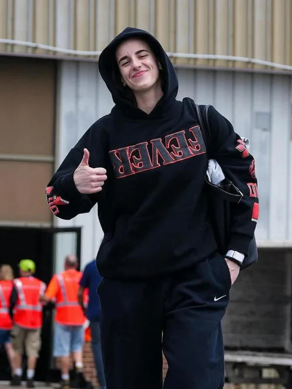 Indiana Fever WNBA x Round21 Stranger Things Parallel Hoodie - Recreated Inspired Edition