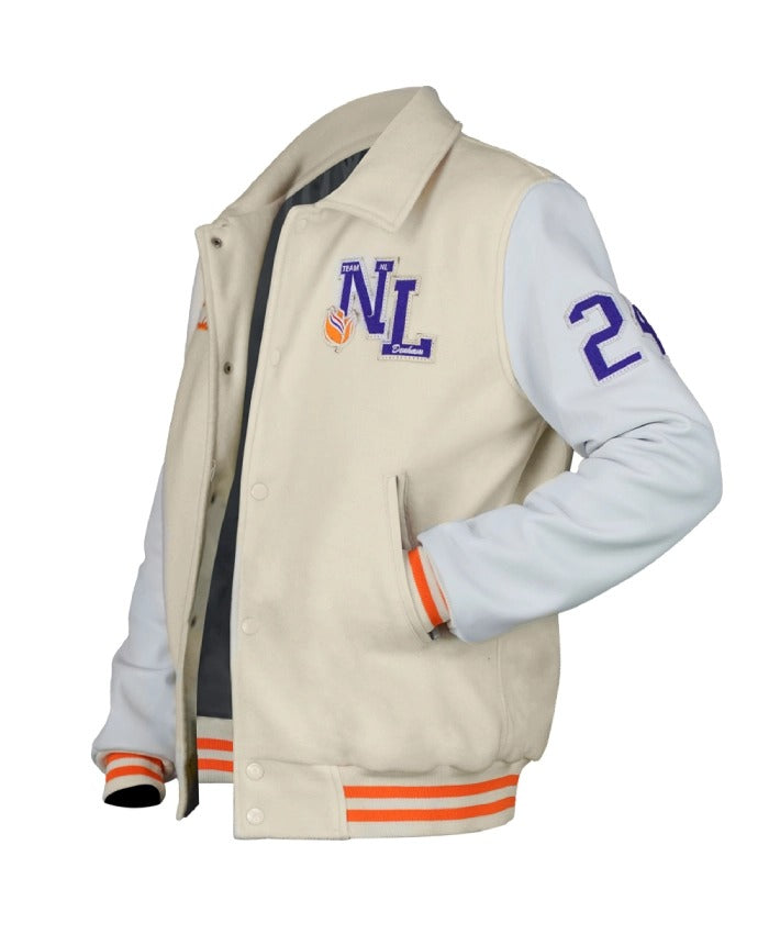 Denham Netherlands Olympic Team Varsity Jacket - Recreated Inspired Edition