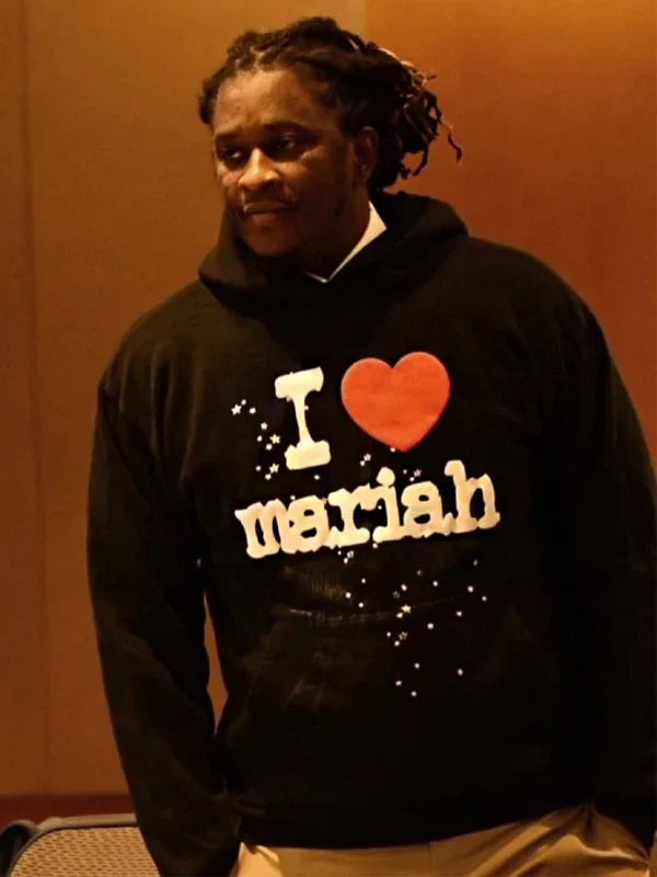 I Love Mariah Sp5der Hoodie - Recreated Inspired Edition