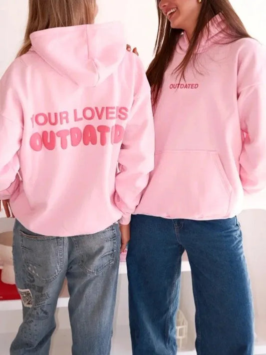 Your Love Is Outdated Oversized Hoodie - Recreated Inspired Edition