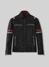 Anders Baasmo Christiansen Asphalt Burning Leather Jacket