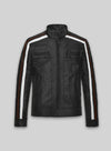Ansel Elgort November Criminals Leather Jacket
