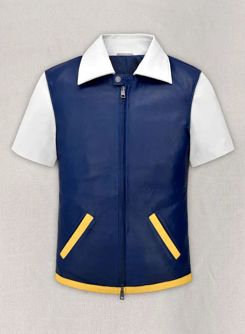 Ash Pokemon Kids Leather Jacket