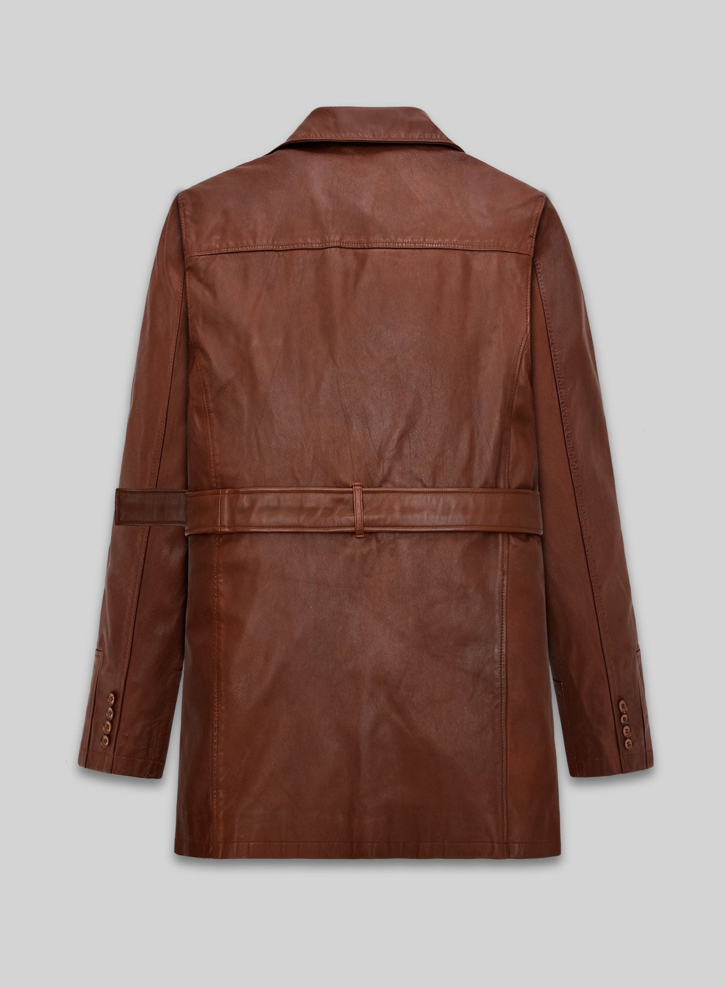 Ben Affleck Live By Night Leather Trench Coat
