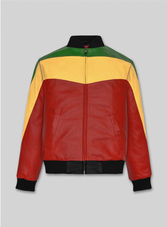 Bob Marley Leather Jacket