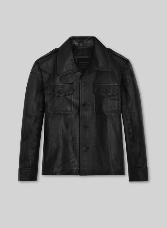 Brad Pitt Friends Season 8 Leather Jacket