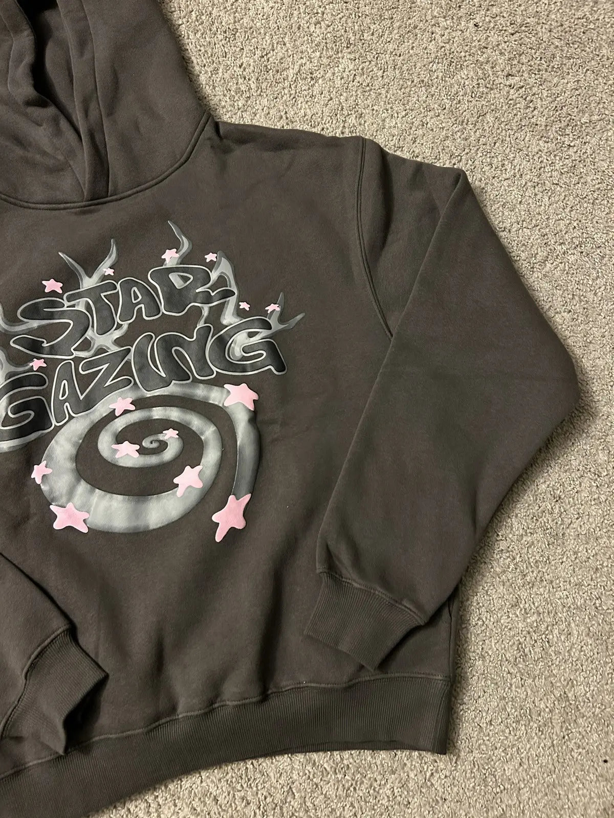 Trail Blazing Star Glazing Black Hoodie - Recreated Inspired Edition