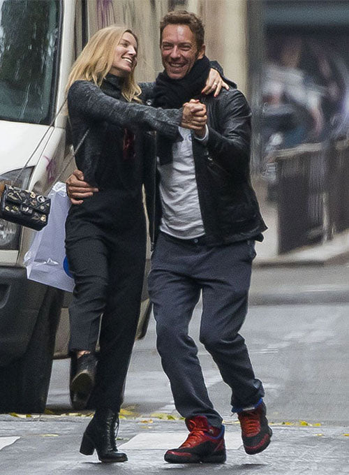 Chris Martin Leather Jacket