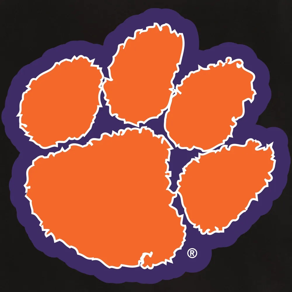 Clemson Tigers One Color Full Wool Black Varsity Jacket