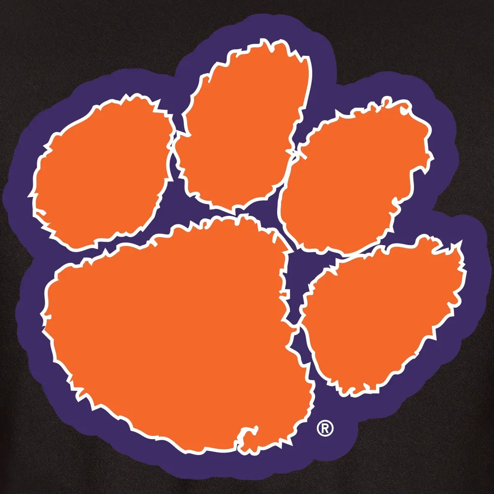Clemson Tigers One Color Black Varsity Jacket