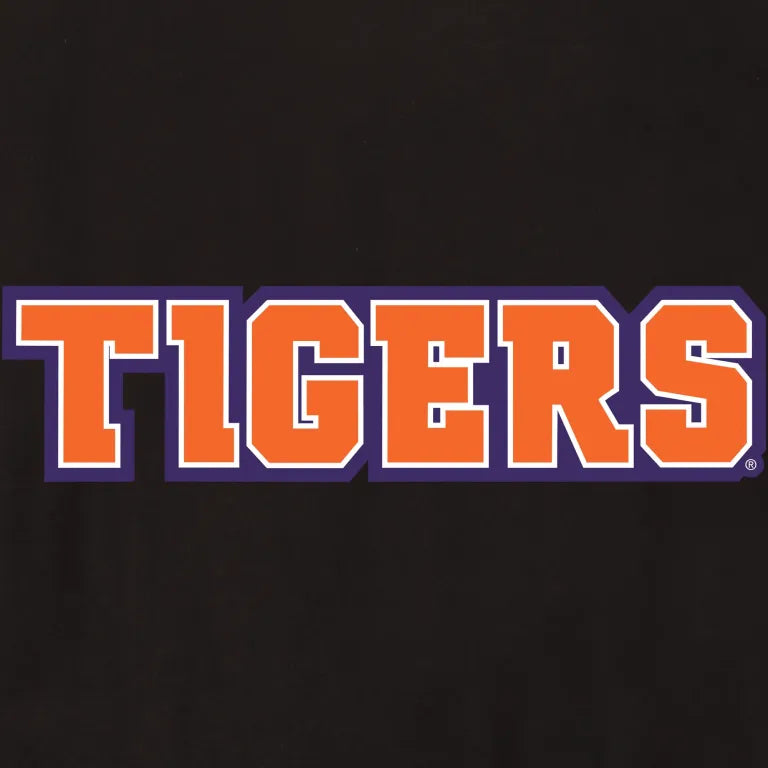 Clemson Tigers One Color Black Wool & Leather Varsity Jacket