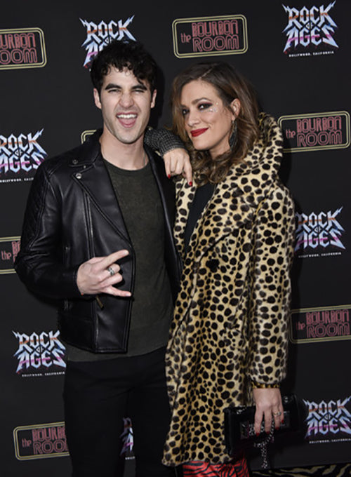Darren Criss Leather Jacket #1