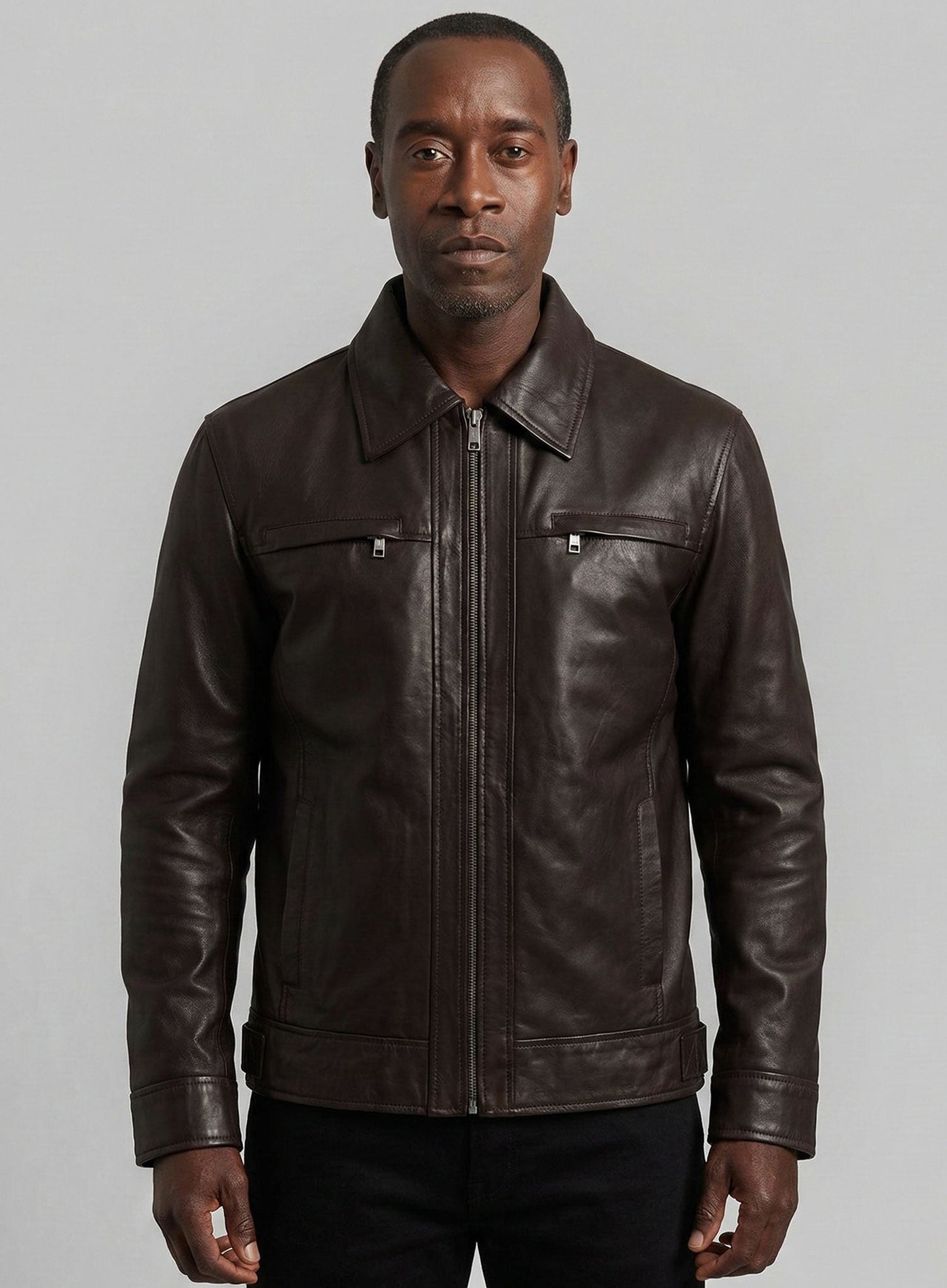Don Cheadle Traitor Leather Jacket