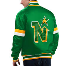 Minnesota North Stars Starter Satin Jacket