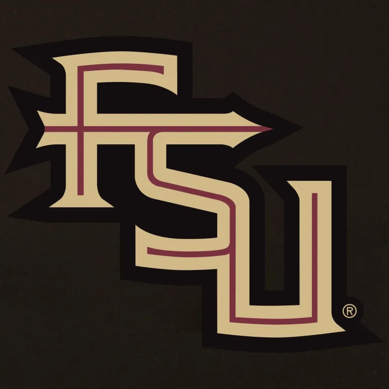 Florida State Seminoles One Color Black Wool & Leather Varsity Jacket