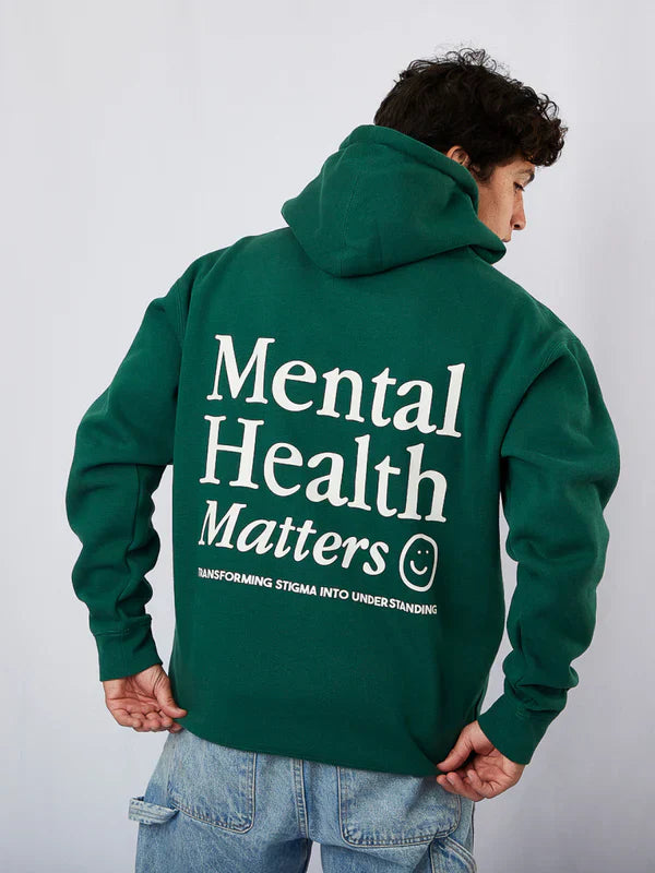 Happiness Project Mental Health Matters Hoodie - Recreated Inspired Edition