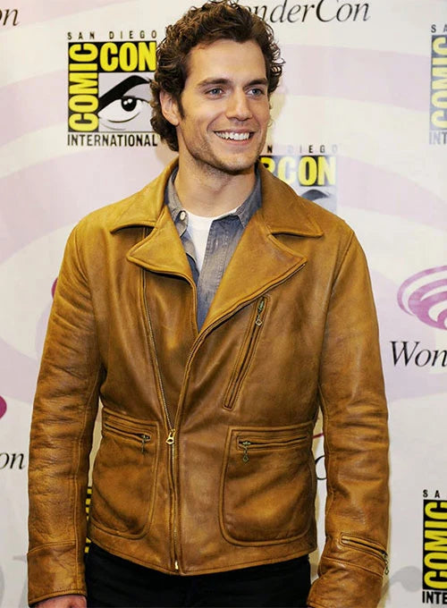 Henry Cavill Leather Jacket