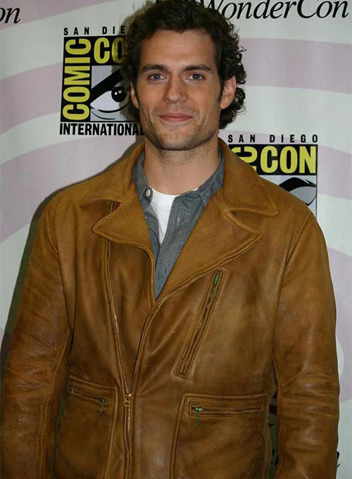 Henry Cavill Leather Jacket
