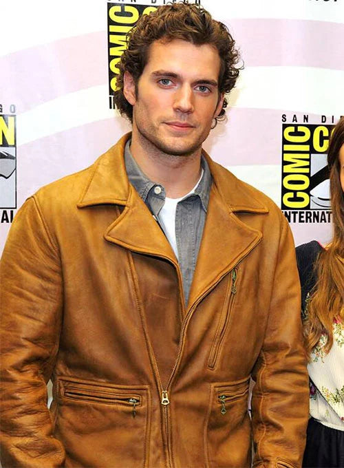 Henry Cavill Leather Jacket