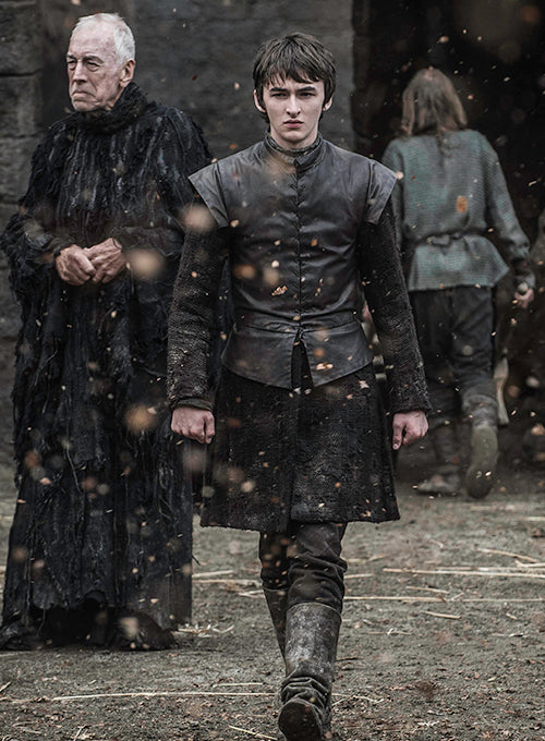 Isaac Hempstead Wright GOT Leather Vest