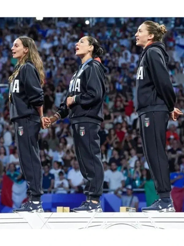 Italy Olympic Hoodie - Recreated Inspired Edition