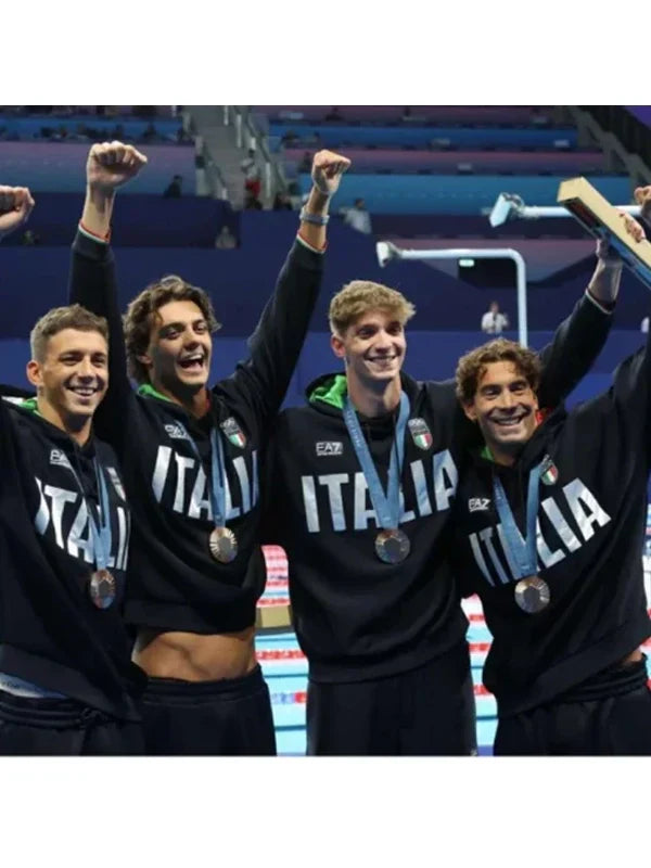 Italy Olympic Hoodie - Recreated Inspired Edition