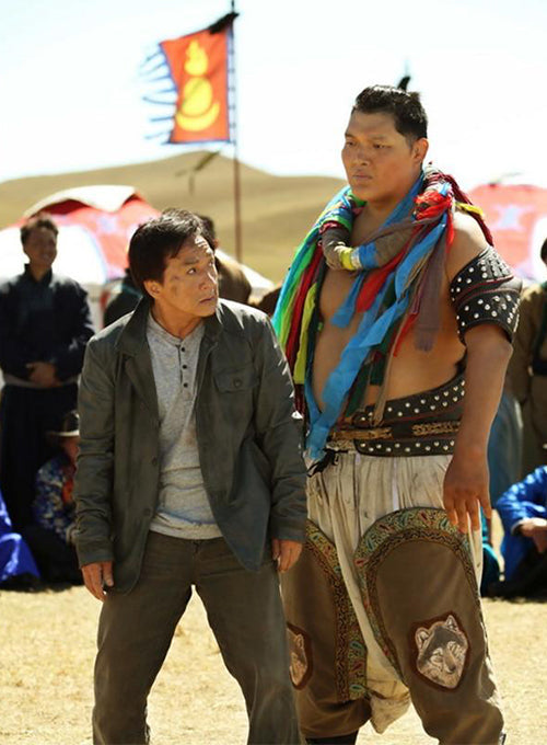 Jackie Chan Skiptrace Leather Jacket