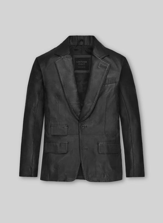Jeff Goldblum Lost World Jurassic Park Leather Blazer