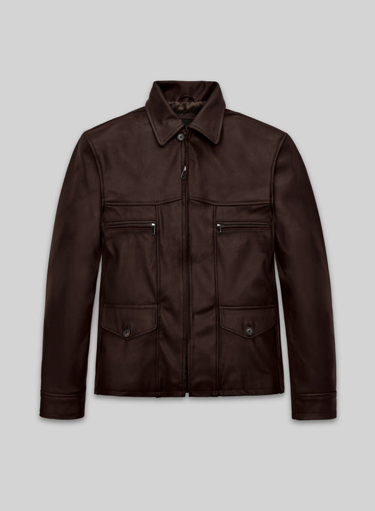 Johnny Depp Leather Jacket #1