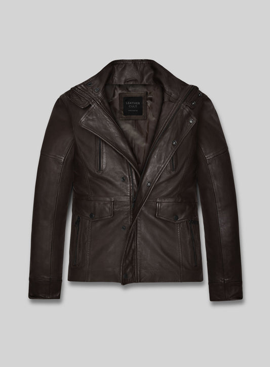 John Travolta From Paris with Love Leather Jacket