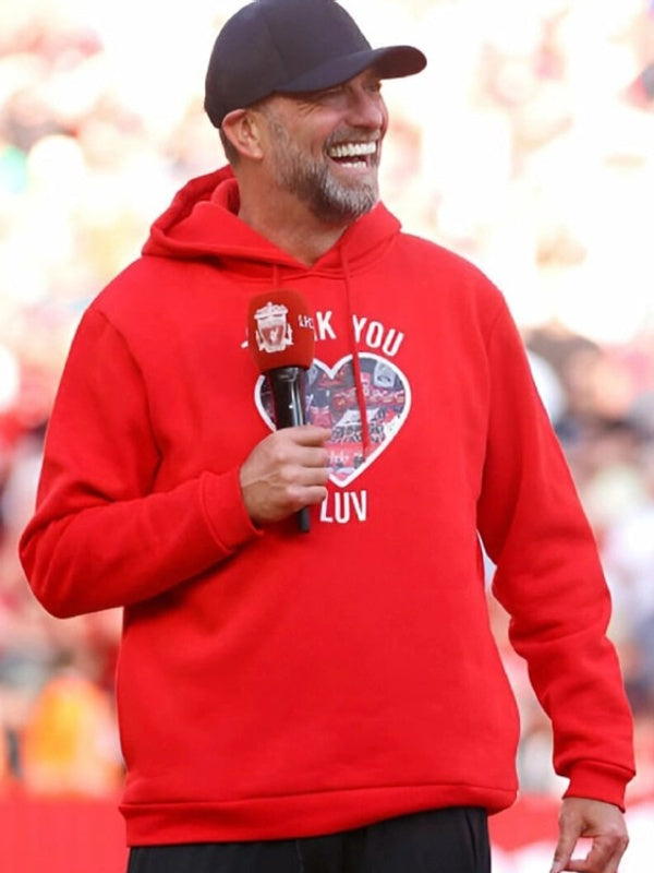 Jurgen Klopp I’ll Never Walk Alone Again Hoodie - Recreated Inspired Edition