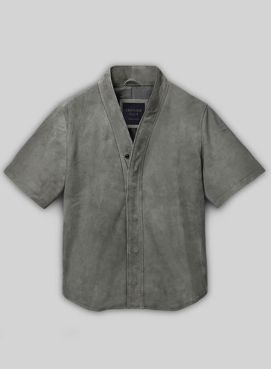 Kanye West Leather Shirt