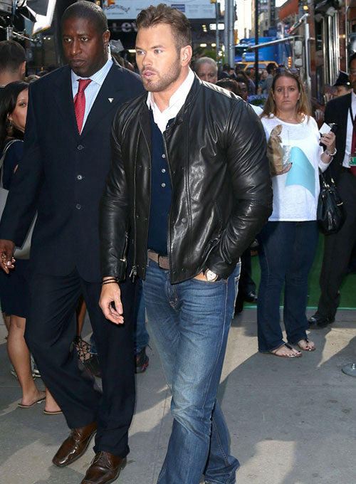 Kellan Lutz Leather Jacket