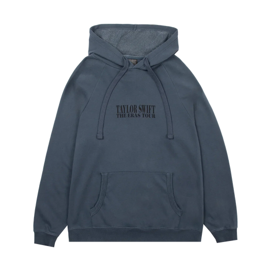 Taylor Swift The Eras International Tour Washed Blue Hoodie - Recreated Inspired Edition