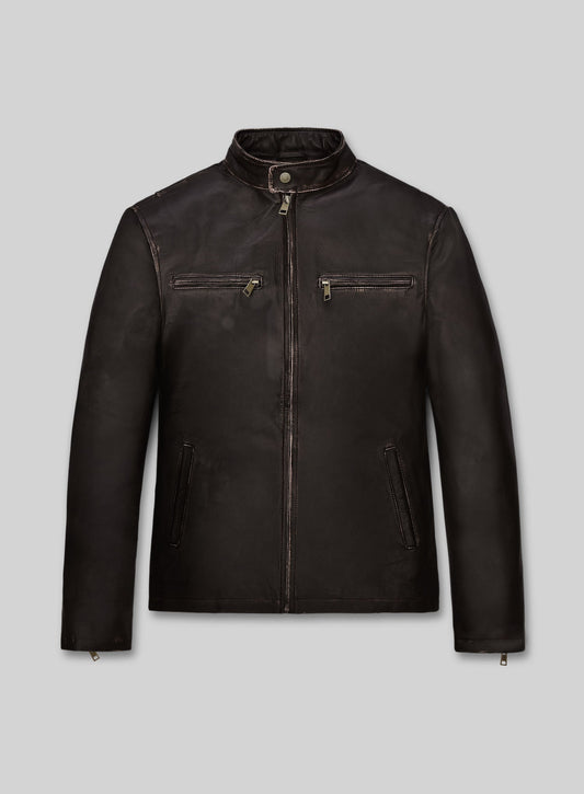 Mark Wahlberg Contraband Leather Jacket