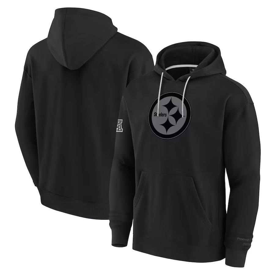 Pittsburgh Steelers Black Hoodie - Recreated Inspired Edition