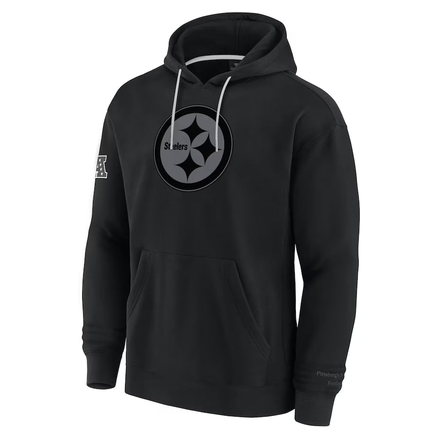 Pittsburgh Steelers Black Hoodie - Recreated Inspired Edition