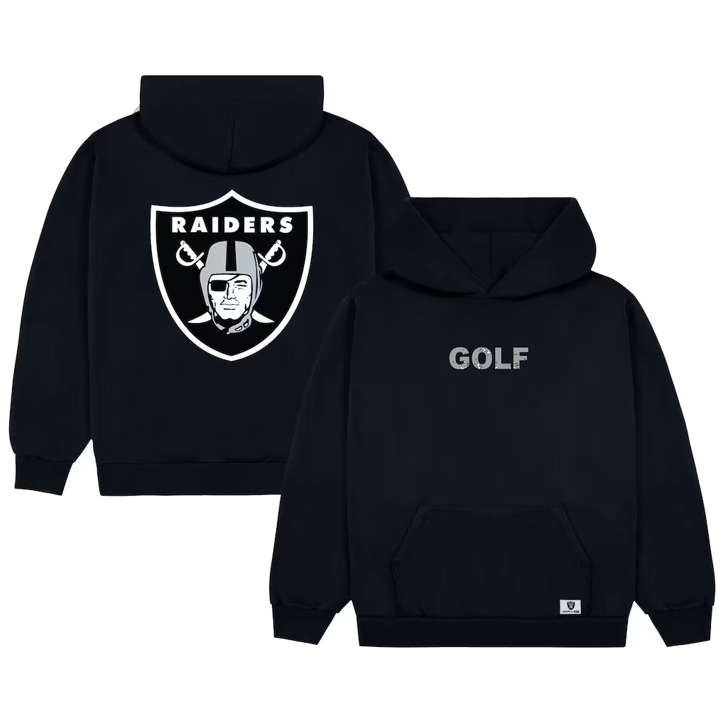 Las Vegas Raiders GOLF WANG Logo Pullover Hoodie - Recreated Inspired Edition