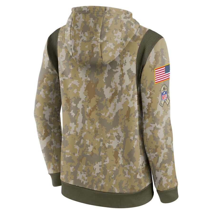 Christian McCaffrey 49ers Salute to Service Camo Hoodie - Recreated Inspired Edition
