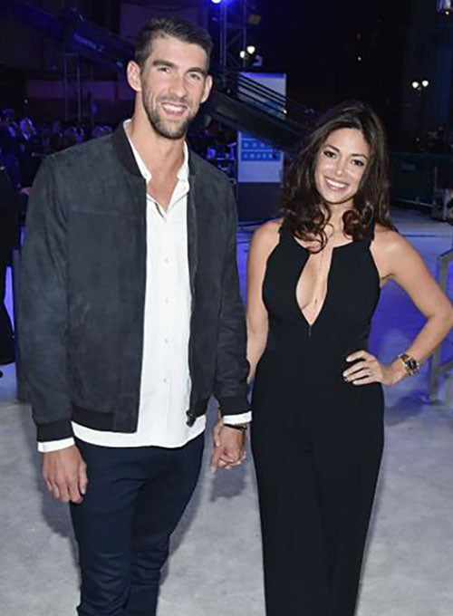 Michael Phelps MTV Video Music Awards Leather Jacket