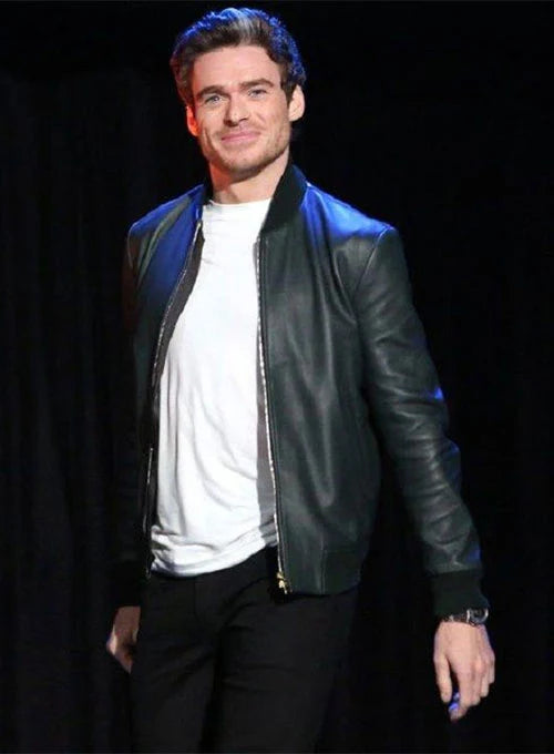 Richard Madden Leather Jacket