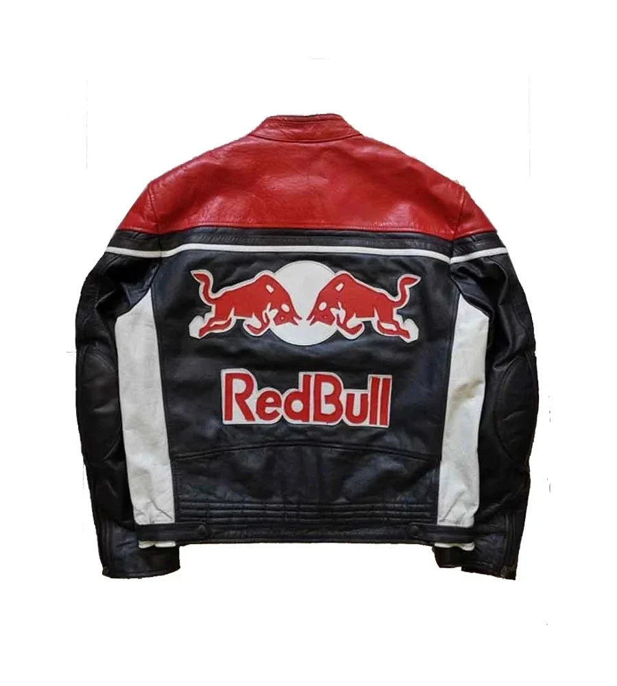 Unisex Racing-Inspired Leather Jacket – MotoGP Style | Genuine Cowhide