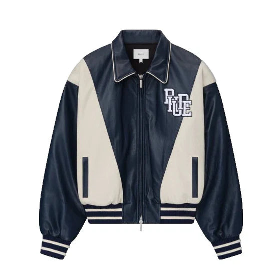 Men's Genuine Leather Jacket Biker Motorcycle Regular Fit Fashion Coat