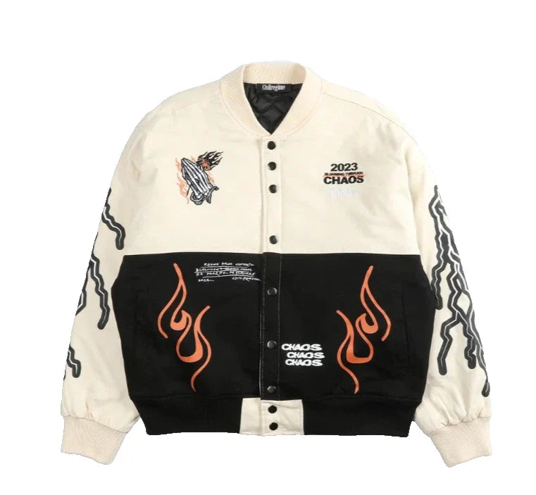 Genuine Sheep Leather Jacket - Handmade - Biker-Fashion - Custom Fit - TRENDING