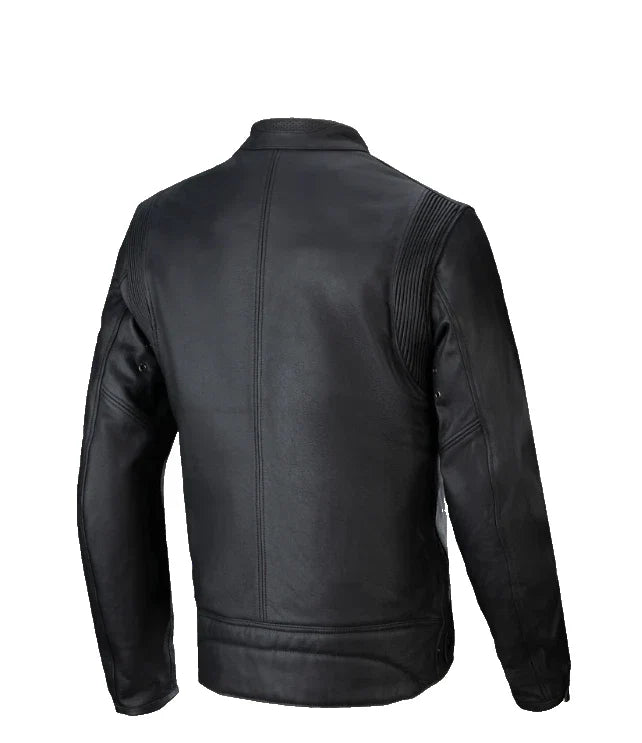 Genuine Cowhide Leather Jacket - Handmade | Biker | Cafe Racer | Custom Fit Unis