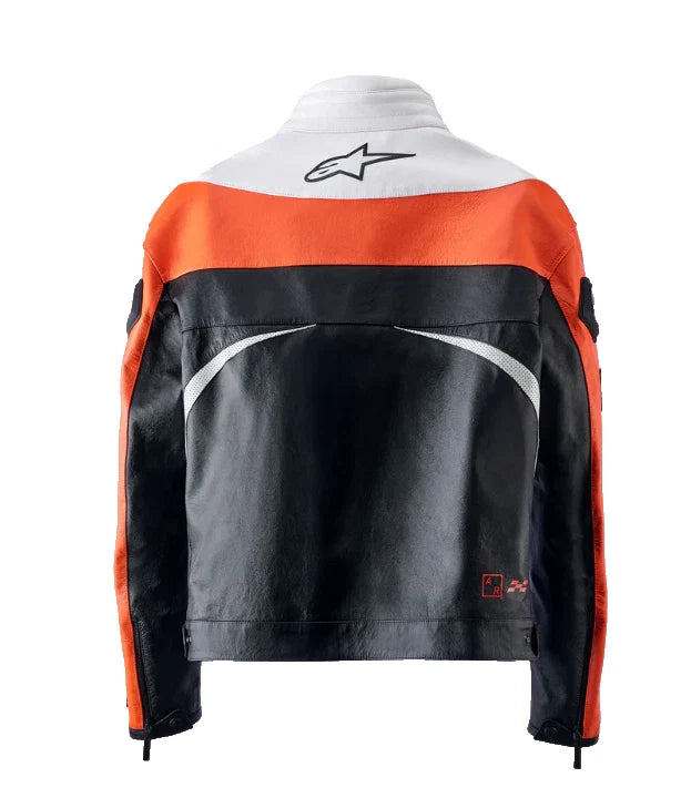 Genuine Cowhide Leather Jacket - Handmade Biker - Custom Fit Unisex
