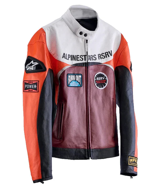 Genuine Cowhide Leather Jacket - Handmade Biker - Custom Fit Unisex