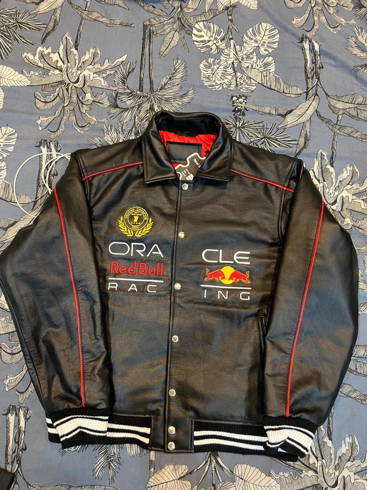 Genuine Cowhide Leather Motorcycle Jacket for Men | Premium Quality | YKK Zips