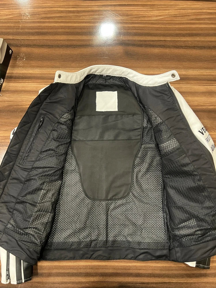 Eye Catching Genuine Cowhide Leather Motorcycle Jacket for Men | Premium Quality